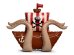 Обложка книги «Standing foil balloon Pirate Ship, 120x91 cm, brown»