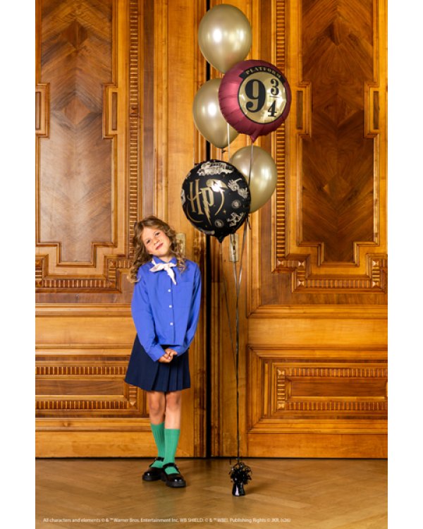 Дополнительное изображение книги «Foil balloon Harry Potter Platform 9 3/4, 35 cm, burgundy-beige»