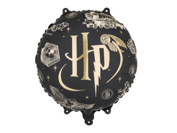 Обложка книги «Foil balloon Harry Potter, 35 cm, black»