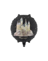 Foil balloon Harry Potter Hogwarts Castle, 35 cm, black