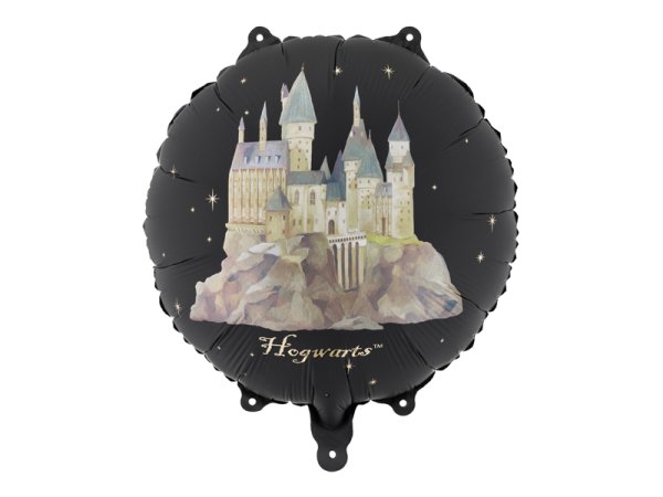 Обложка книги «Foil balloon Harry Potter Hogwarts Castle, 35 cm, black»