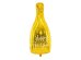Foil balloon Bottle - Happy New Year, 32x82cm, gold