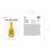 Foil balloon Bottle - Happy New Year, 32x82cm, gold