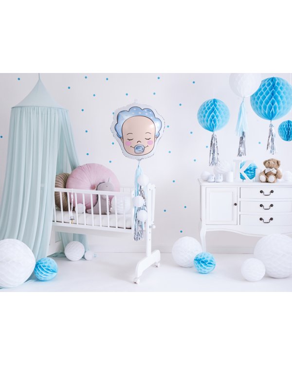 Foil balloon Baby - Boy, 40x45cm, mix