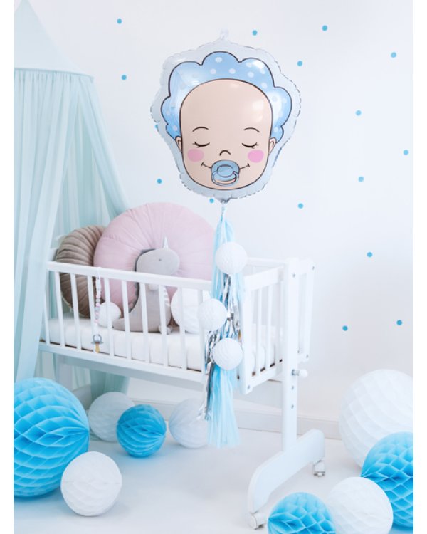 Foil balloon Baby - Boy, 40x45cm, mix