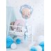 Foil balloon Baby - Boy, 40x45cm, mix