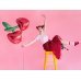 Foil balloon Cherry, 88x73cm, mix