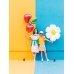 Foil balloon Cherry, 88x73cm, mix