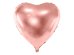 Foil balloon Heart, 72x73cm, rose gold