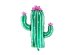 Foil balloon Cactus, 60x82cm, mix