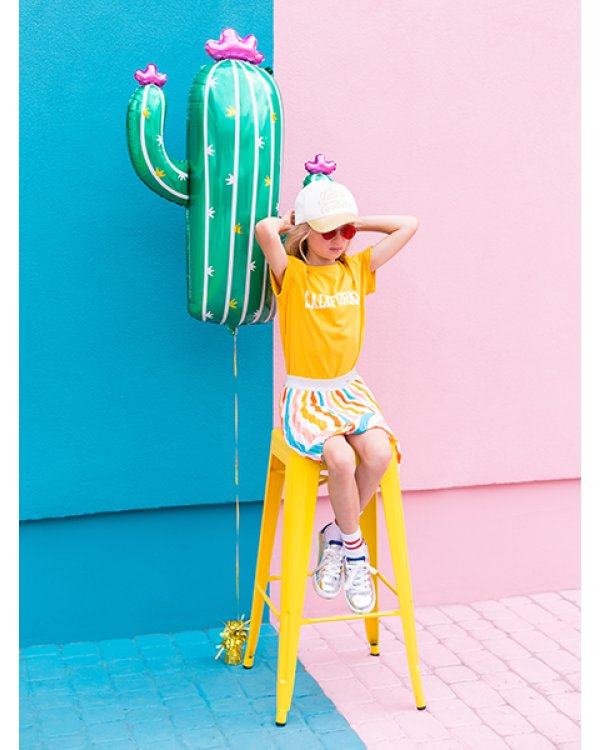 Foil balloon Cactus, 60x82cm, mix