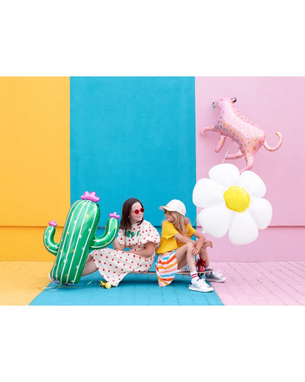 Foil balloon Cactus, 60x82cm, mix