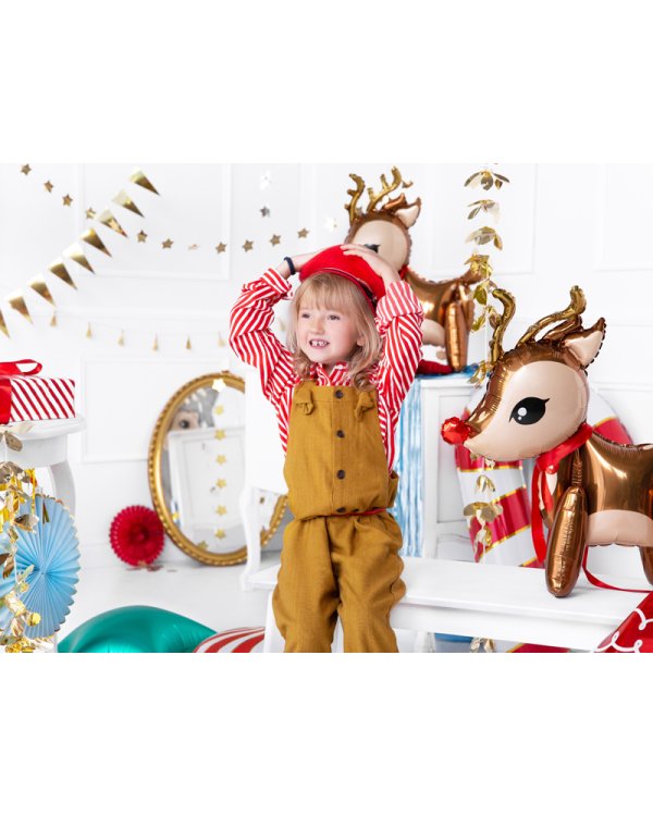 Foil balloon Reindeer, 50x62cm, mix