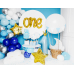 Foil Balloon Number ''1'', 30x90cm, sky-blue