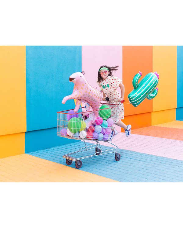 Foil Balloon Leopard, 103x63cm, mix