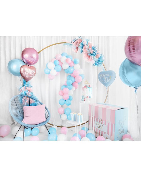 Foil balloon Mom to Be, 35cm, pink