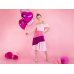 Foil Balloon Heart, 45cm, dark pink
