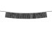 Fringe garland, black