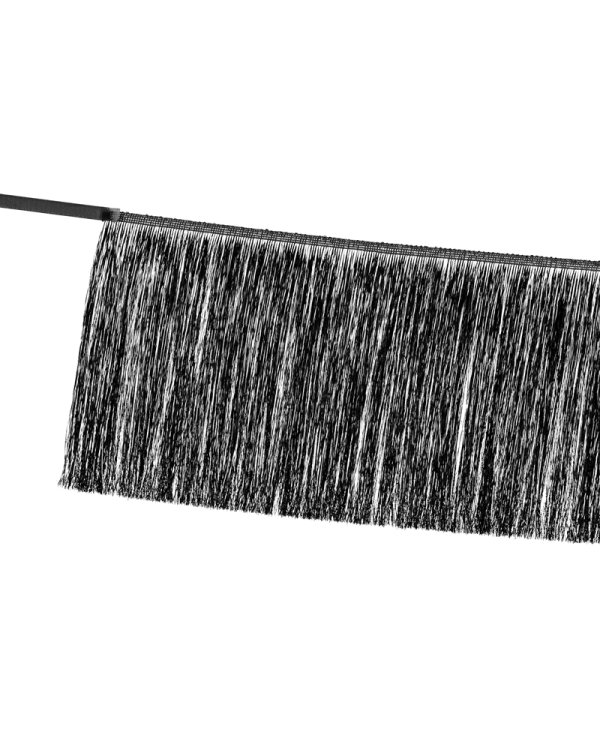 Fringe garland, black