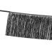 Fringe garland, black