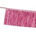 Fringe garland, pink