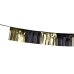 Дополнительное изображение книги «Foil fringe garland, 300x25 cm, black and gold»
