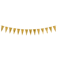 Bunting, gold, 2.15 m