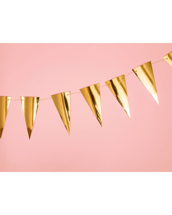 Bunting, gold, 2.15 m