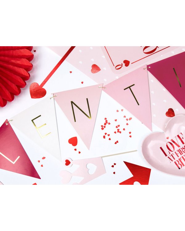 Bunting Valentines, mix, 2.1 m