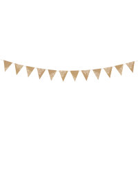 Bunting, kraft, 2.1 m