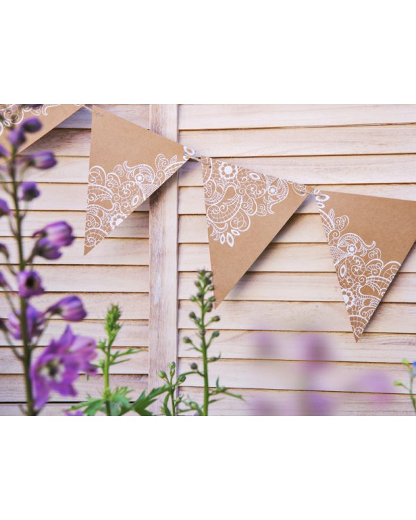 Bunting, kraft, 2.1 m