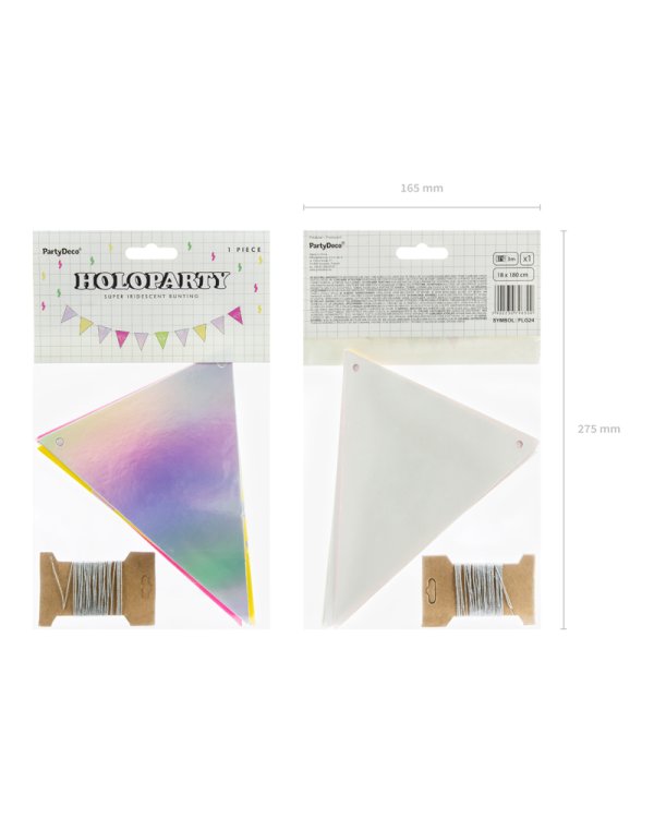 Bunting Electric Holo, mix, 1.8m