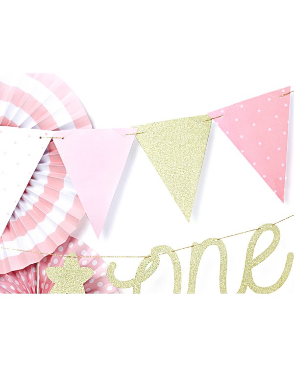 Garland 1st Birthday - Flags, 1.3m