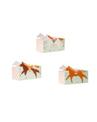 Snack boxes Horses, mix (1 pkt / 3 pc.)