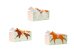 Snack boxes Horses, mix (1 pkt / 3 pc.)