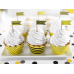 Cupcake Toppers Mini Flags Bee, mix, 7cm (1 pkt / 6 pc.)