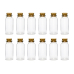 Glass bottles with cork plug, 7.5cm (1 pkt / 12 pc.)