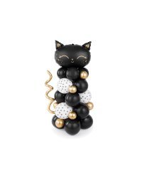 Balloon bouquet Cat, black,  83x140cm