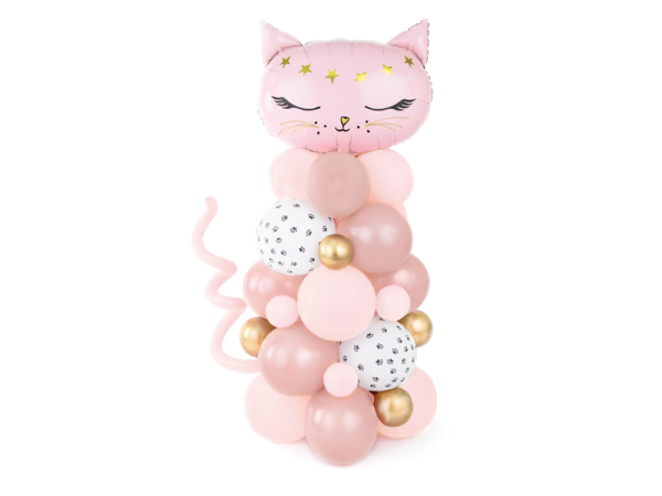Balloon bouquet Cat, pink, 83x140cm Balloon bouquet Cat, pink, 83x140cm