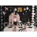 Balloon garland 3in1 - 18th birthday, mix, 260x32cm