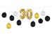 Balloon garland 3in1 - 30th birthday, mix, 260x32cm
