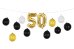 Balloon garland 3in1 - 50th birthday, mix, 260x32cm