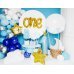 Balloon garland - blue, 200cm (1 pkt / 60 pc.) Balloon garland - blue, 200cm (1 pkt / 60 pc.)