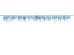 Feather garland, light misty blue, lenght 1m