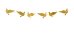 Garland Doves, gold, 86cm