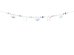 Garland Mermaid, iridescent, 1.65m