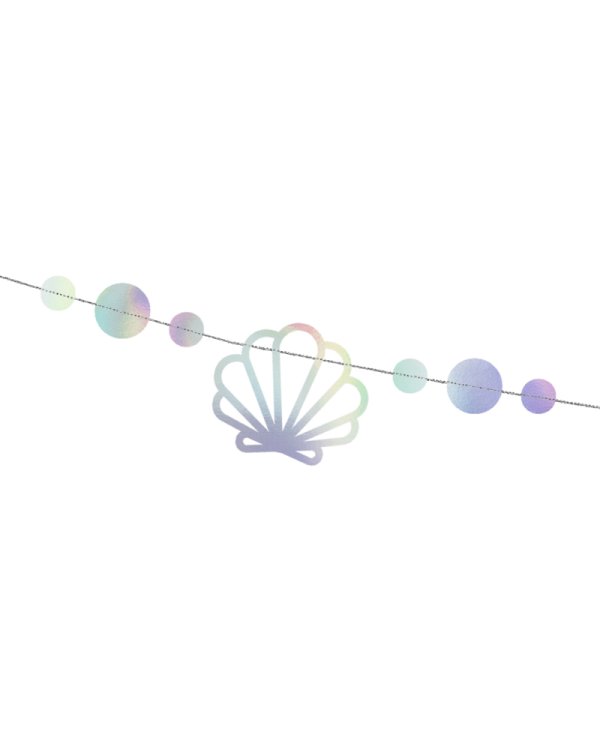 Garland Mermaid, iridescent, 1.65m