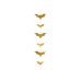 Garland Bats, gold, 1.5m