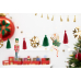Paper garland Nutcracker, mix, 2m
