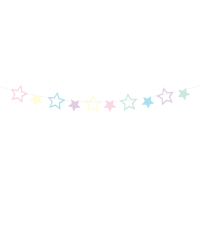 Garland Unicorn - Stars, 1.4 m